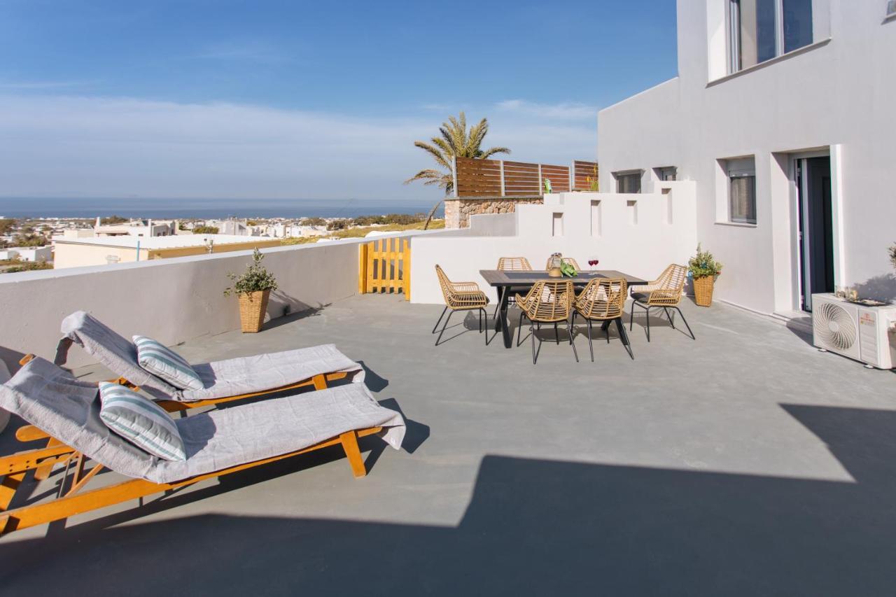 Amer Villa Santorini With Outdoor Hot Tub Vóthon Eksteriør billede